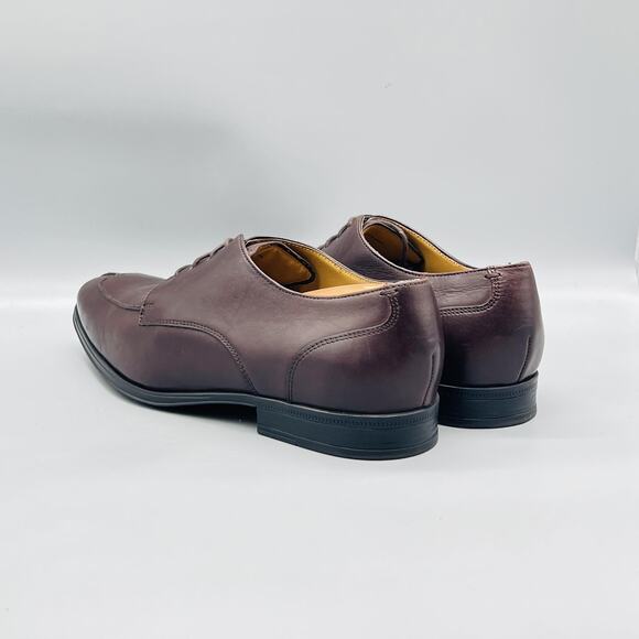 Cole Haan Shoes Mens 10 Brown Leather Derby Oxford Dress Square Toe Classic main image 4